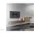 Suport de perete Neomounts Select WL30S-850BL16 instalat într-un living