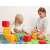 Children playing with Marionex Waffle Mix 30 piece building set, colorful plastic blocks, building towers and structures