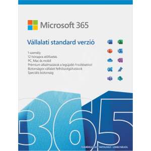 Microsoft Office 365 Business Standard 1-ročné predplatné pre 5 počítačov - Microsoft Kancelárske softvéry