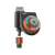 Gardena 1888-20 EasyPlus Automatic Garden Watering Timer with Connector