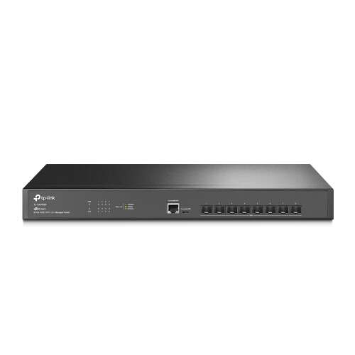 TP-Link TL-SX3008F 8-портов 10 Gigabit SFP+ управляван превключвател