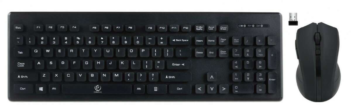 Rebeltec Milleniu Wireless Keyboard + Mouse - English (US)