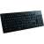 Rebeltec Milleniu Wireless Keyboard, black, US layout, side view