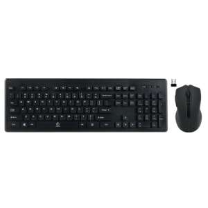 Rebeltec Milleniu Wireless Keyboard and Mouse Combo, black, US layout - Rebeltec