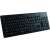 Rebeltec Milleniu Wireless Keyboard, black, US layout, side view