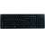 Rebeltec Milleniu Wireless Keyboard, black, US layout, front view