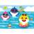Clementoni SuperColor Maxi Puzzle - Baby Shark 24 darabos puzzle kirakott kép