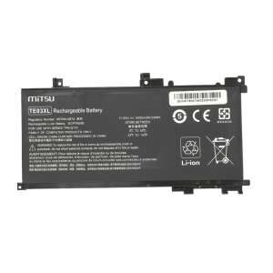 Mitsu Akku Akku für HP Omen 15, Pavilion 15 - 11,55 3400 mAh (39 Wh) 11,55 Volt