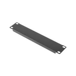 Lanberg Rack Fedőlemez - 1U - Fekete