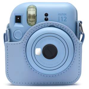 Fujifilm Instax Mini 12 kamera kék tokban - Fényképezőgép táska & tok