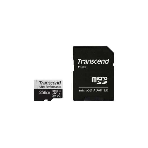Transcend Ultra Performance microSDXC kártya - 256GB