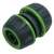 Daye DY8014DL 1/2 Zoll Premium-Schlauchverbinder, grün und schwarz, schräge Ansicht