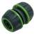 Daye DY8014DL 1/2 Zoll Premium-Schlauchverbinder, grün und schwarz, schräge Ansicht