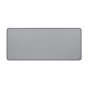Logitech Studio Series Desk Mat - Medium Grey, Top View - Mouse Pad