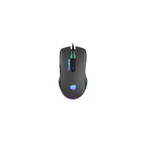 Natec Fury Scrapper USB Gaming-Maus, schwarz