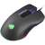 Natec Fury Scrapper USB gaming mouse, black, angled view