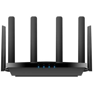 Router bezprzewodowy Cudy P5 AX3000 4G/5G, widok z przodu - Router Wi-Fi, adapter