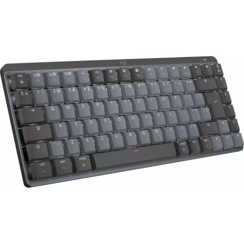 Logitech MX Keys Mini compact wireless keyboard for Mac, space gray