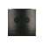 Extralink 19 Zoll Wandmontage Server Rack Schrank, 9U, 600x600mm, schwarz, Rückwand