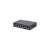 Intellinet 561617 4-портов Gigabit Ultra PoE Extender, черен, ъглов изглед