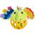 Balibazoo Elefánt Csörgő Labda Játék Színes Címkékkel