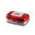 Ariete Party Time Sandwich and Cookie Maker, red and silver