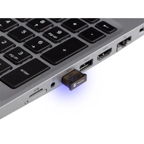 Natec Fly Bluetooth Adapter im Laptop-USB-Anschluss