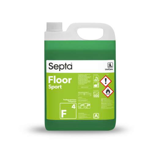 Septa Floor Sport F4 detergent profesional pentru curățarea pardoselilor sportive, flacon 5L
