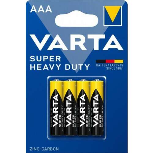 Varta Super Heavy Duty AAA mikró elem 4 darab