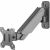 Manhattan full motion monitor mount for flexible viewing