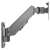 Manhattan gas spring TV wall mount, black, for 17-32 inch screens, swivel, tilt, rotate