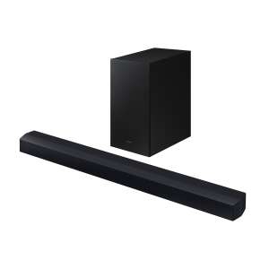 Samsung HW-C460G/ZG 2.1 channel soundbar with wireless subwoofer, black - Audio