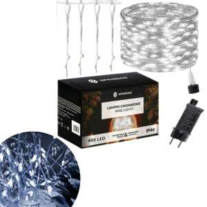 Springos Dekoracyjne Oświetlenie 400 LED #zimna biel