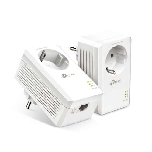 TP-Link TL-PA7017P KIT AV1000 Gigabit Powerline Adapter, 2er Pack, weiß