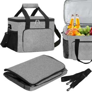 Torba termosowa na żywność 16L, kolor szary 73151487 - Springos