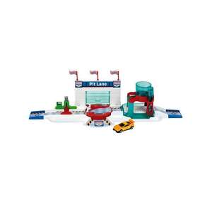 Bosch Pit Lane Spielset, Autogarage und Autowaschanlage Spielzeugset für Kinder - Klein