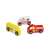 Melissa & Doug Holzsachen Stadtfahrzeuge 9-teiliges Set, Nahaufnahme von Feuerwehrauto, Krankenwagen und Schulbus