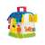 Winfun Sort 'N Learn Activity House, цветна къща за игра с блокове за сортиране на форми, образователна играчка за бебета, с огледало и врати