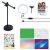 Canal Toys Studio Creator Top Down Video Kit with LED ring light, phone holder, backgrounds, and stickers