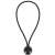 Springos black rubber bungee cord with ball, 10 pack