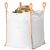 Springos garden collection bag with reinforced flap 420l 75x75x75cm - White 73157421