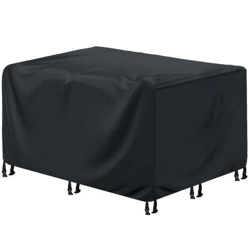 Springos black garden furniture cover 180x120x74 cm