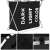Springos 3-compartment laundry hamper with dark, light, and color labels