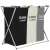 Cos de rufe cu 3 compartimente, cadru aluminiu, 68x40x60cm, 146 litri 73158628