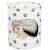 Springos hedgehog laundry basket with paw print design
