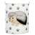 Springos hedgehog laundry basket with paw print design