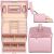 Springos pink jewelry box collage, multiple views