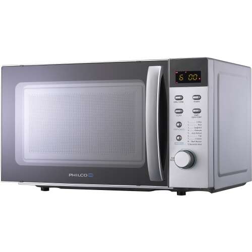 Philco PMD 2010 S Mikrovlnná rúra, 20 l, 700 W, s grilom, časovač, strieborná