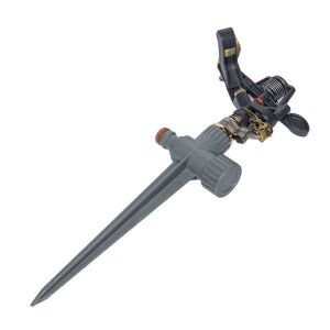 WHITE LINE WL-230BK Impulse Sprinkler Head with Spike, 15m Diameter - Garden