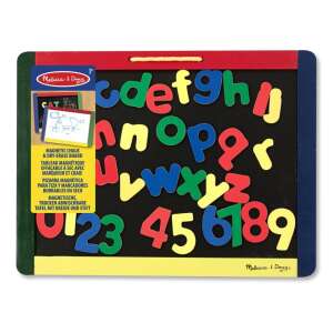 Melissa & Doug magnetisches Kreide- und Trockenlöschtafel mit Buchstaben und Zahlen - Melissa & Doug